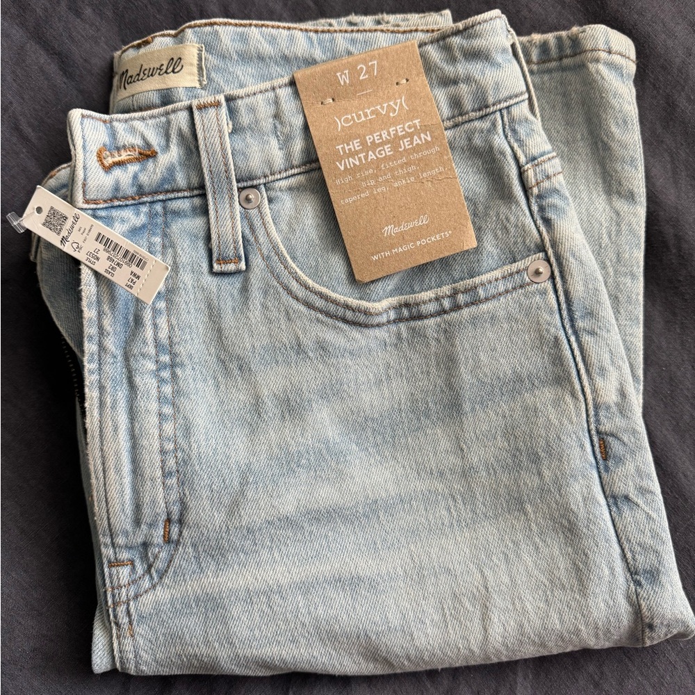 Madewell Curvy Perfect Vintage Jean